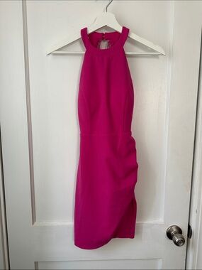 Pink semi formal dress